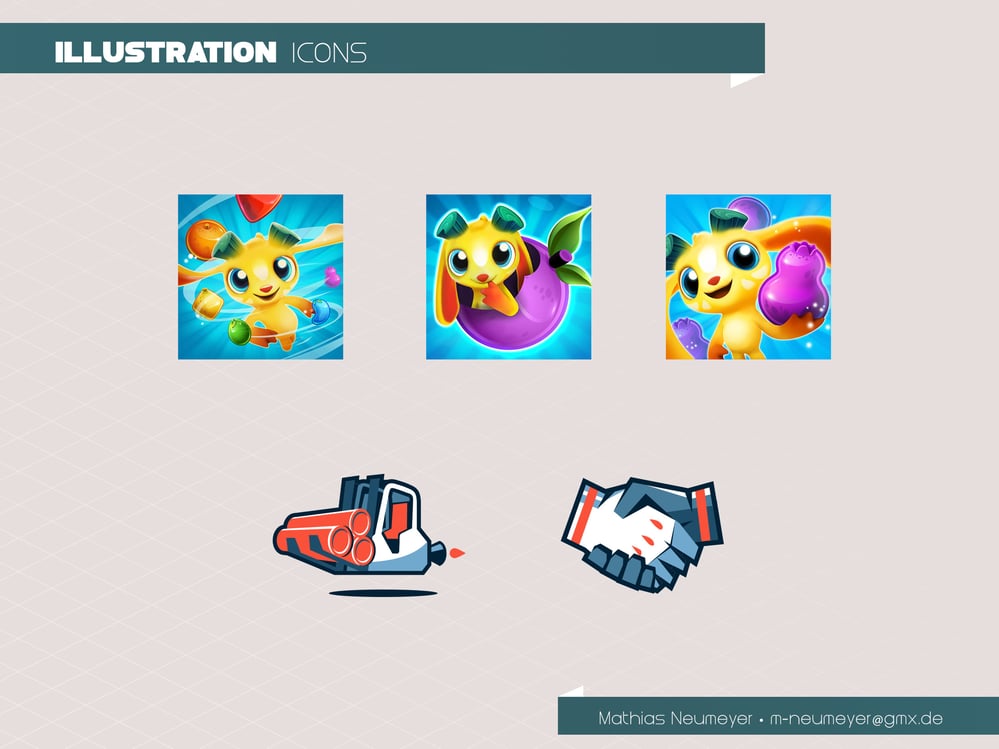 Ingame and App Icons