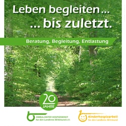 »Leben bis zuletzt« Plakat