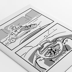 Storyboarding Stilvariation D