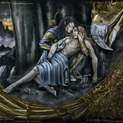 „The Light in Your Heart – Rescue of Maedhros“ – Tolkien Fanart 2019