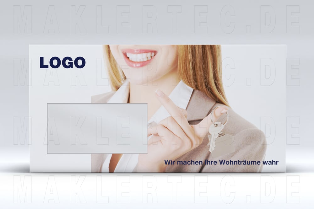 Briefumschlag Immobilienmakler