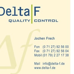 Werbeschild für Qualitätssicherung