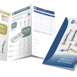 DT-DENTAL SERVICE – regelmäßig erscheinender Aktionsflyer