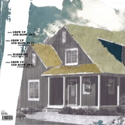 Single „Grow up and blow away“ [LP-Rückseite]