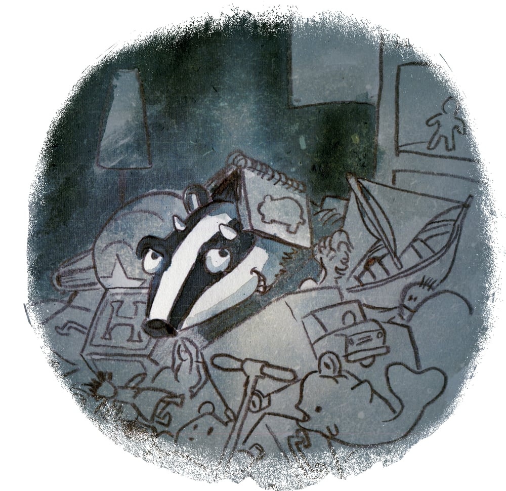 Frechdachs in natürlichem Habitat; aus: „Das total verbammelte Super Tummelsurium der Tiere“, Carlsen 2015