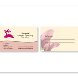 Trauminsel Massagestudio // Visitenkarten