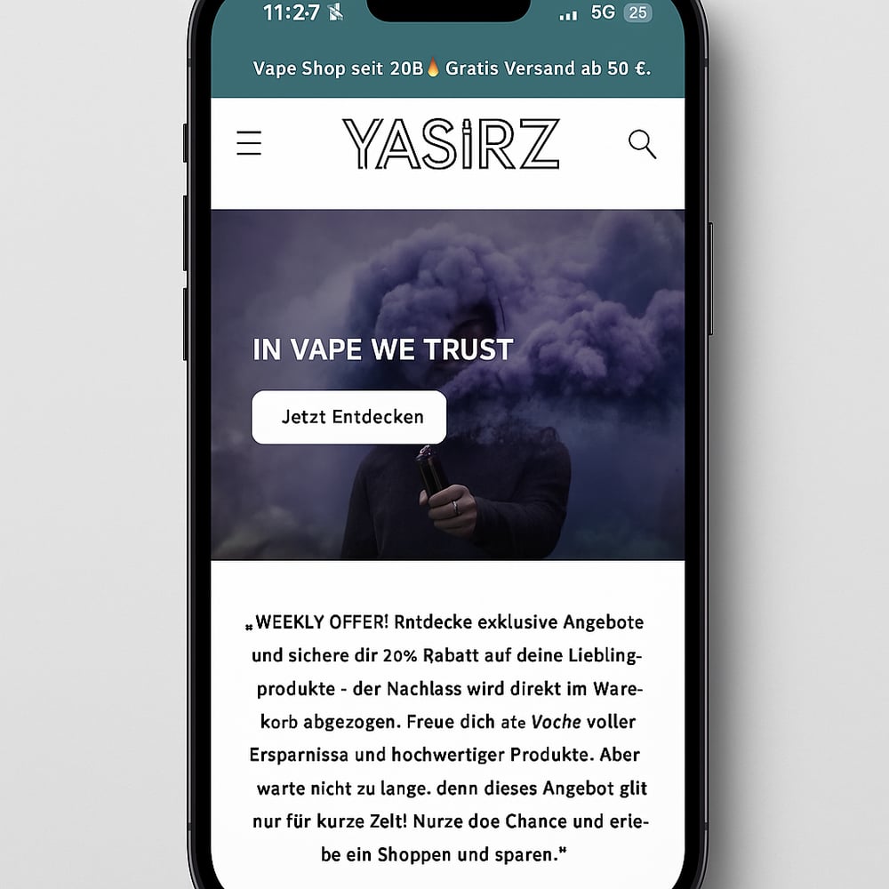 E-Zigaretten Online Shop