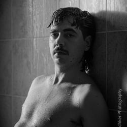 Sensual Porträt im Raum