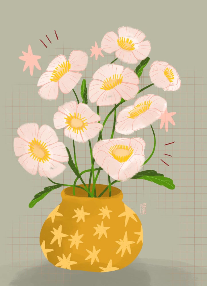 Stillleben mit Blumen