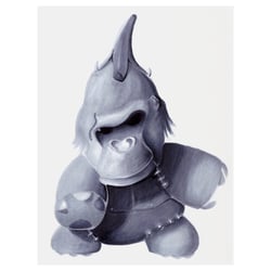 The King of the Jungle – Character design for a mobile game – main boss