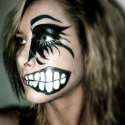 half face