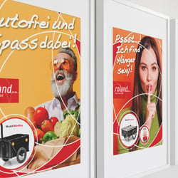 Anzeigenkampagne für den Hersteller von Fahrradanhängern