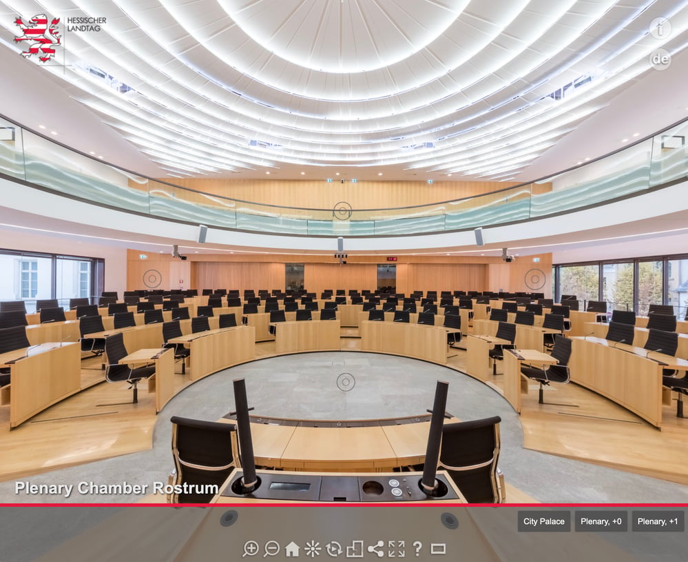 Virtuelle Tour Hessischer Landtag