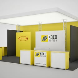 Messestand Kocomotion & Fastech