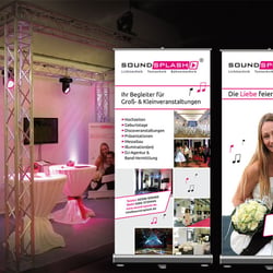 Roll-up Design, Messe