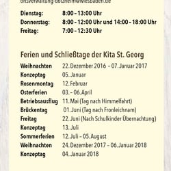 Innenseite: Übersicht Ferien/Termine