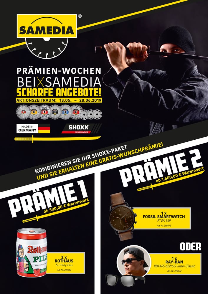 SAMEDIA Sommer Promotion
