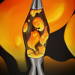 Lava cat