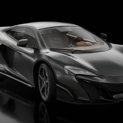Automotive-Rendering für Sportwagen