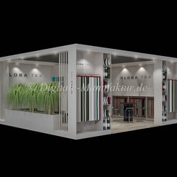 Messestand-Grafik