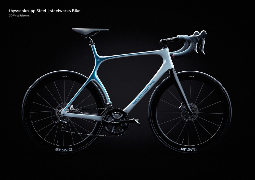 thyssenkrupp Steel | 3D-Visualisierung steelworks Bike