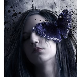 „Blue“ DVD Cover für „The Dark Side of Photoshop“ von Rheinwerk Verlag