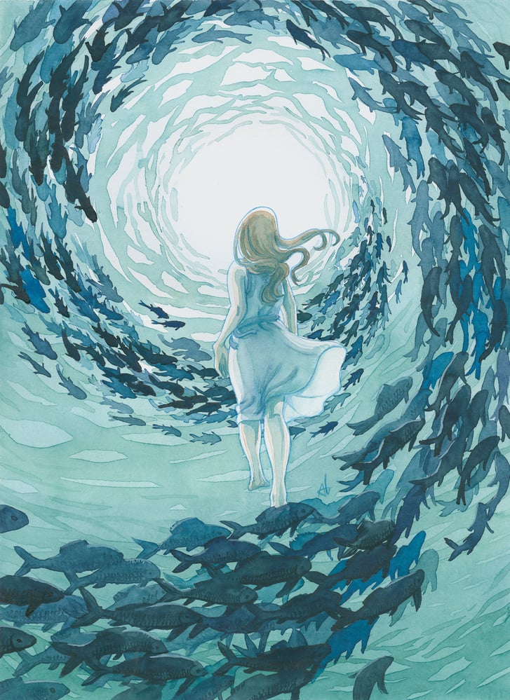 into the blue
