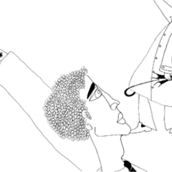 Illustration zu „Stilübungen“ von Raymond Queneau