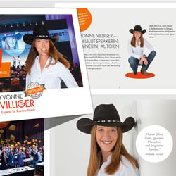 Präsentationsunterlagen für Yvonne Villiger