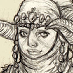 Pathfinder, Hexenmeisterin, Bleistift