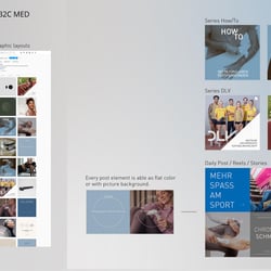 Social Media Post Reel Company Page look
