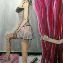 Acryl & Ölmischgemälde 70 × 50 cm