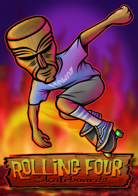 Tiki Skater