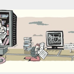 Illustration für „Die Zeit