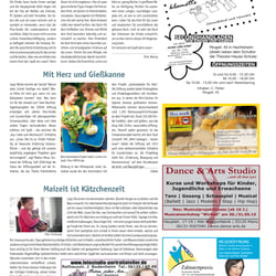 Layout, EBV, Satz, Druckvorstufe einer Zeitung