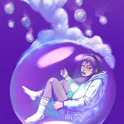 Drowning Bubble