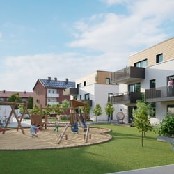 3d-Visualisierung von zwei Häusern, Hamm