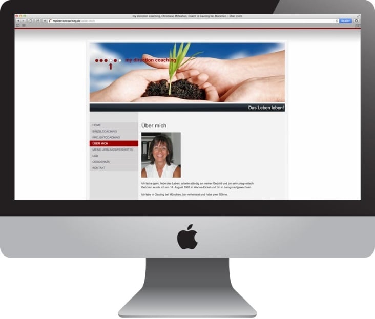 Webseite basierend auf CMS mit Responsive Design
