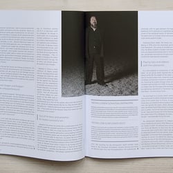 Doppelseite Magazin