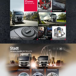 MAN – diverse Webprojekte