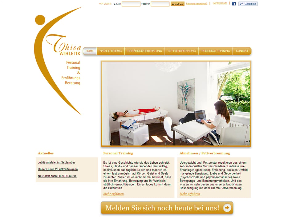 Website von Thisa Fettverbrennung