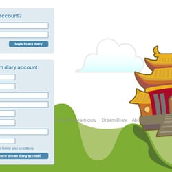 The Dream Guru: Preview of account registration page