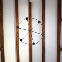 Landhaus. Dachkonstruktion