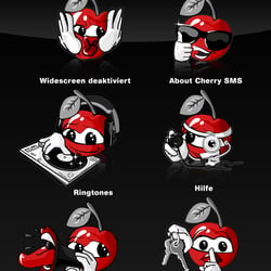 Kacheln / Icon Character für Cherry SMS plus
