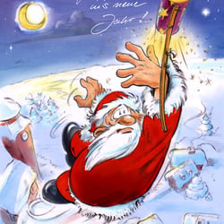 ... und guten start... _ Weihnachtskarte