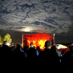 Burg Abenberg Festival bei Nacht