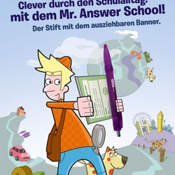mr answer werbeplakat