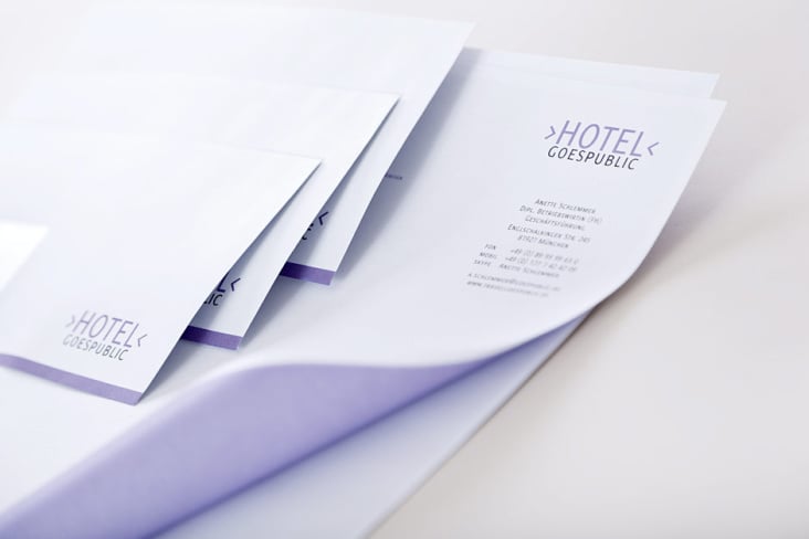 Hotel goes Public – Corporate Design