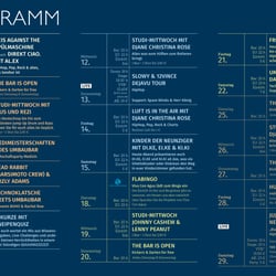 Programm monatlich