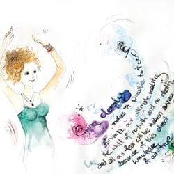 Postkarte · dancingdeeply ·